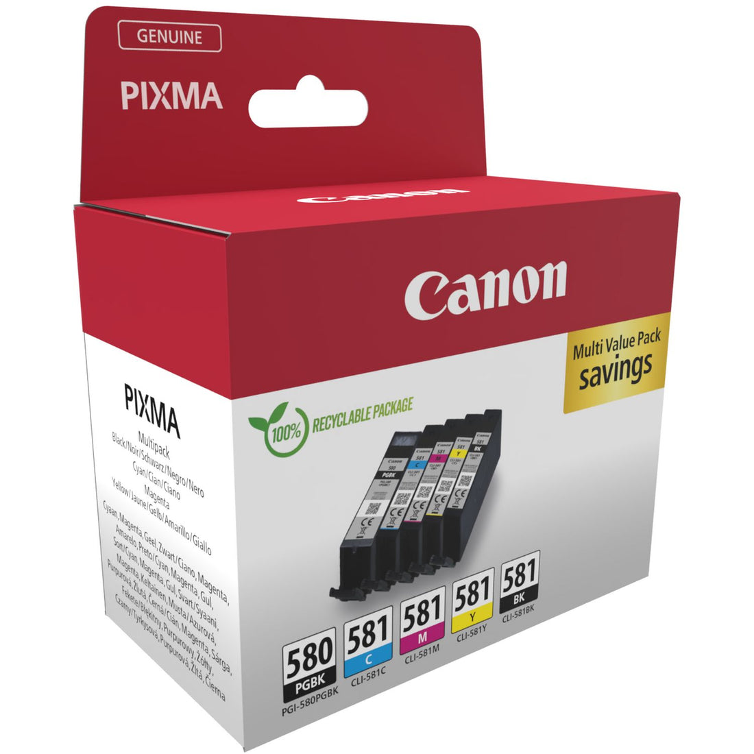 Canon PGI-580PGBK /CLI-581 multipack