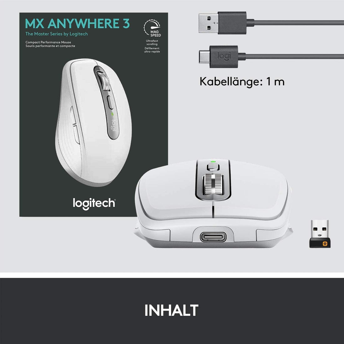 Logitech - MX ANYWHERE 3 FÜR MAC