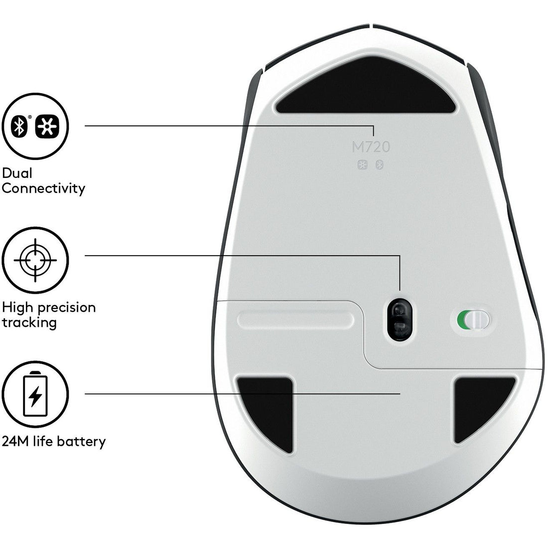 Logitech - M720 TRIATHLON