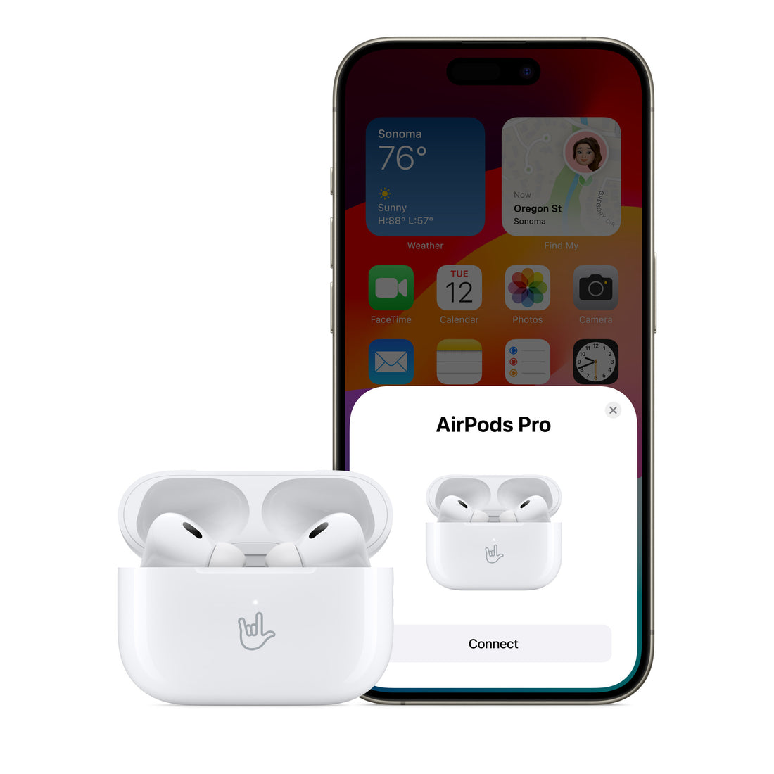 Apple AirPods Pro (2. Generation) mit MagSafe Ladecase (USB‑C)